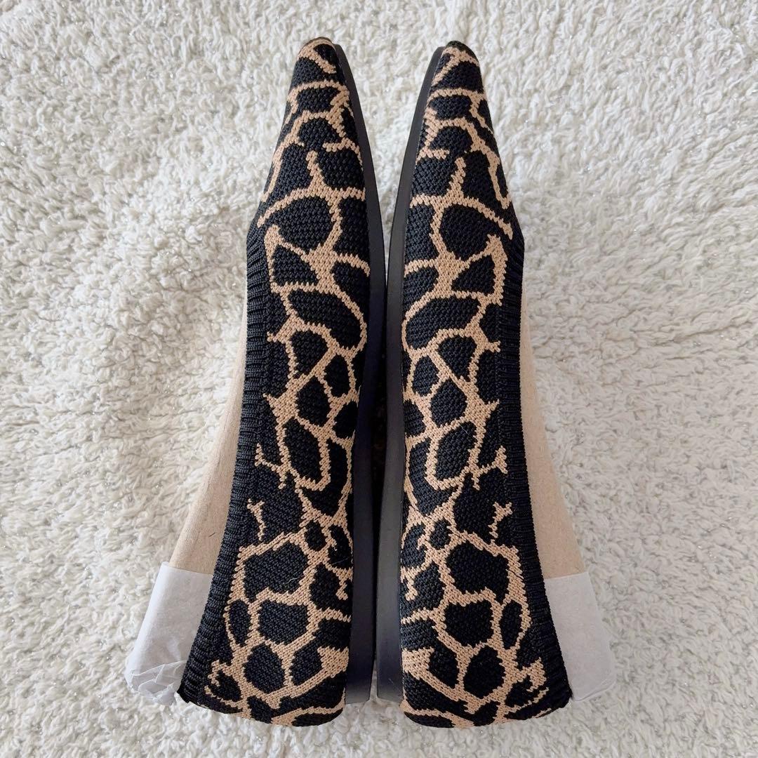 《新品未使用》VIVAIA フラットシューズ Giraffe 22.5