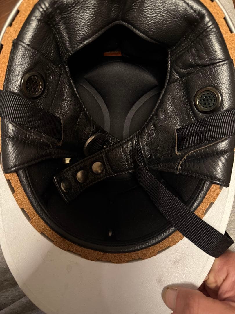 立花コルク半　三つボタン　サイズＬ