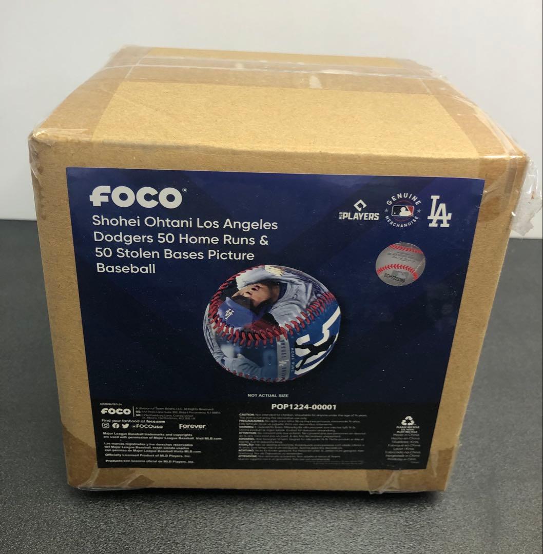 【大谷翔平】2024年50本塁打、50盗塁達成記念ボール ディスプレイケース付き