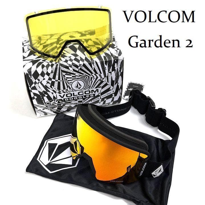 新品ボルコム Garden 2 スノーゴーグル 替えレンズ付き アジアンフィット