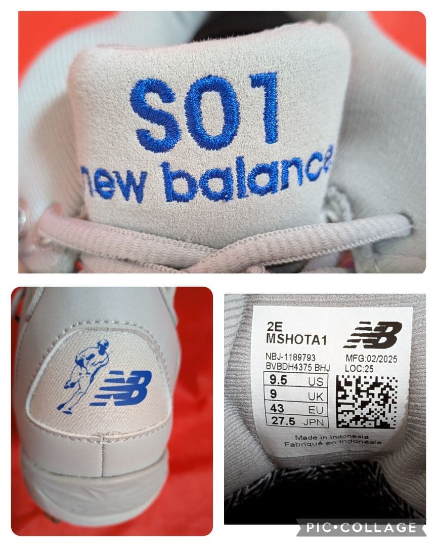 【未使用】大谷翔平モデル／ニューバランス スパイク✦MSHOTA1✦