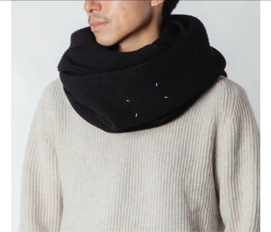 メゾンマルジェラ ドライバーズニットマフラー