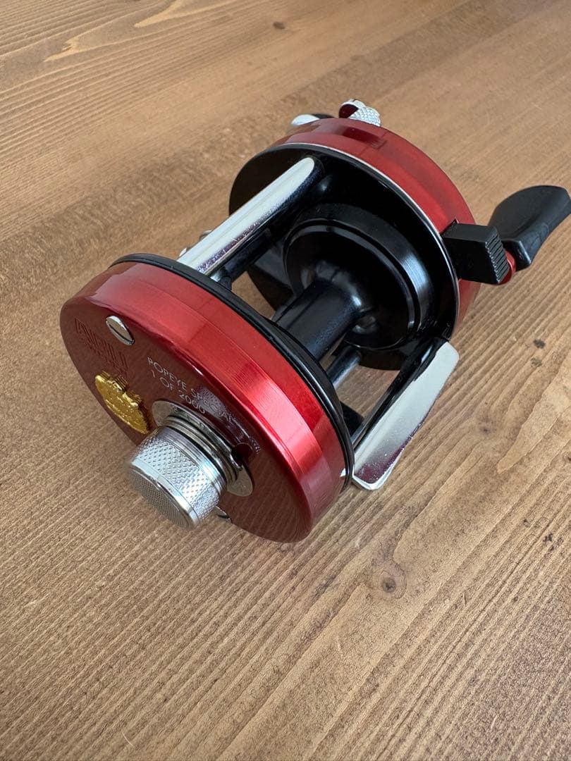 アブガルシア アンバサダー　2500c レッド ポパイ