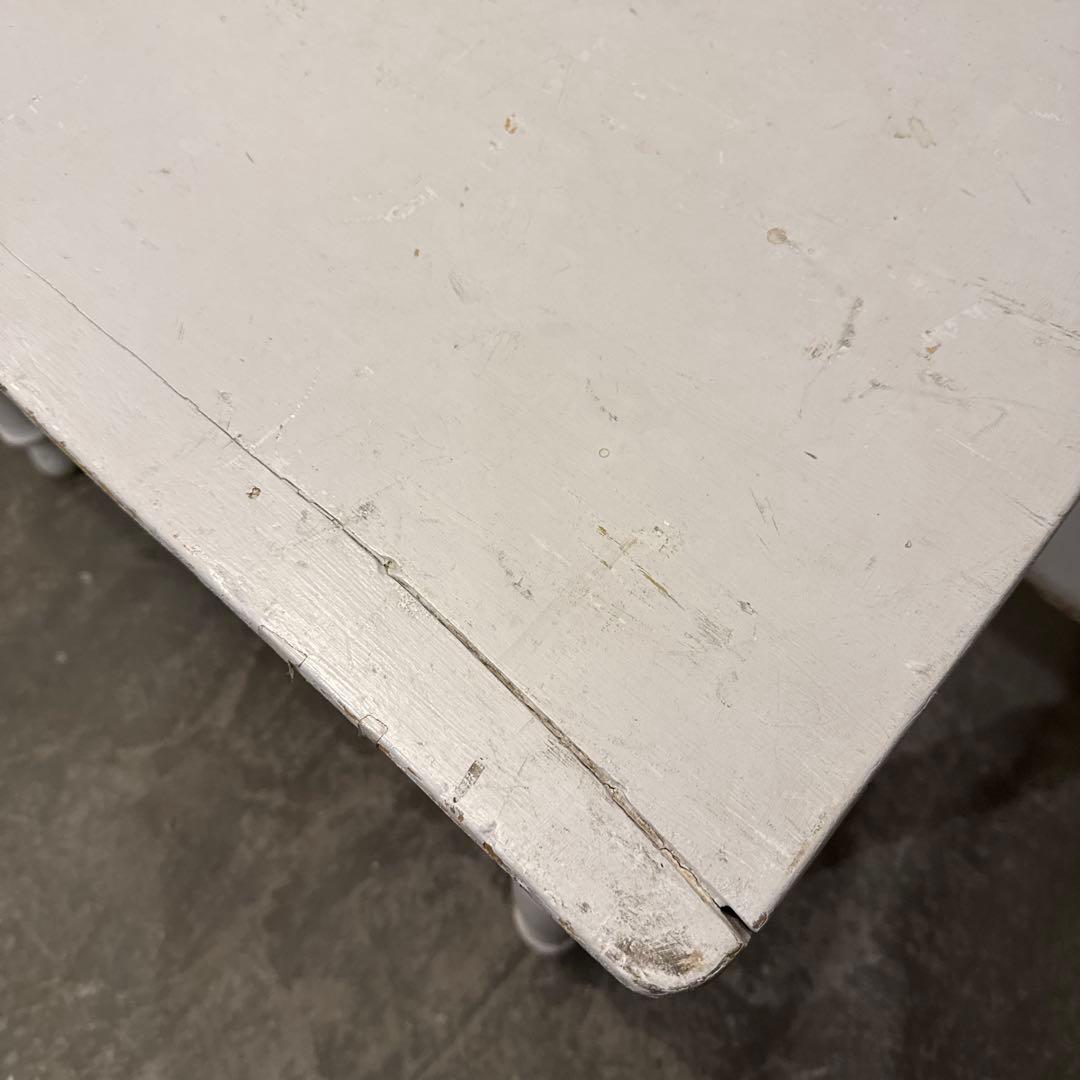 ヴィンテージ　木製デスク　サイドテーブル　作業台