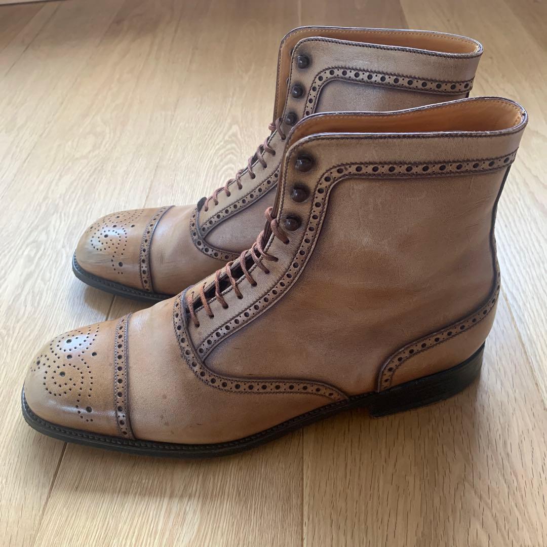 J.M.WESTON ブーツ サイズ:8D（日本での目安27.5cm 標準幅）