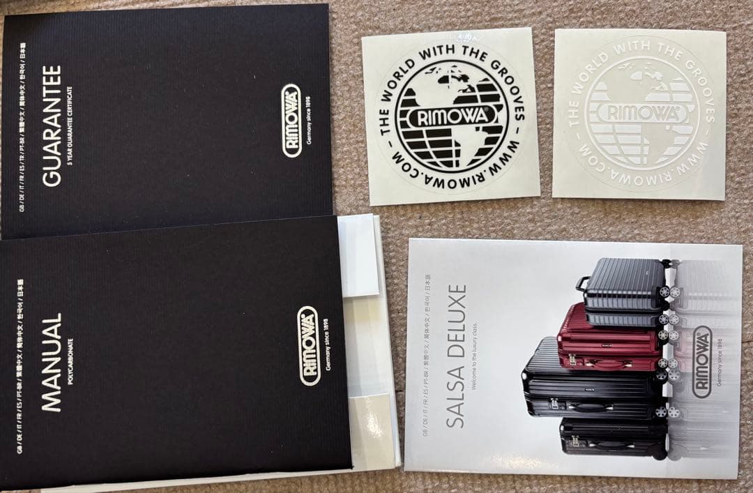 リモワ サルサデラックス 25L ビジネストローリー 機内持込 2輪　黒