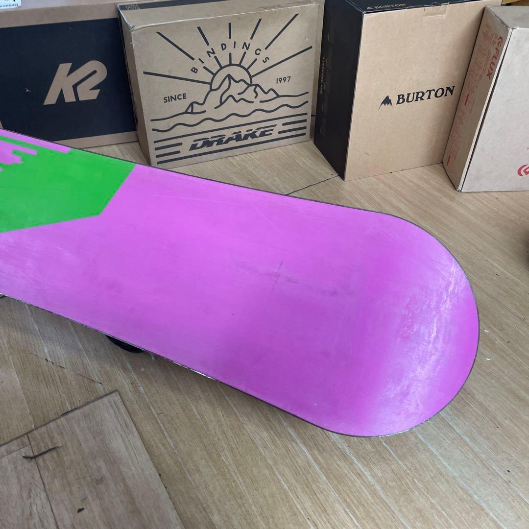 ALLIAN×MORROW　アライアン　バインディング付スノーボードセット