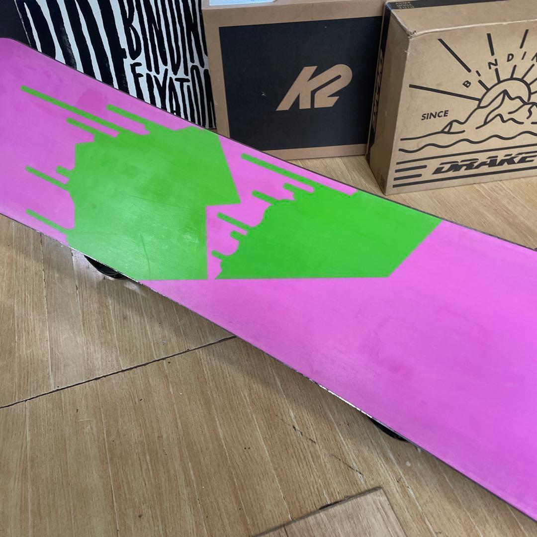 ALLIAN×MORROW　アライアン　バインディング付スノーボードセット