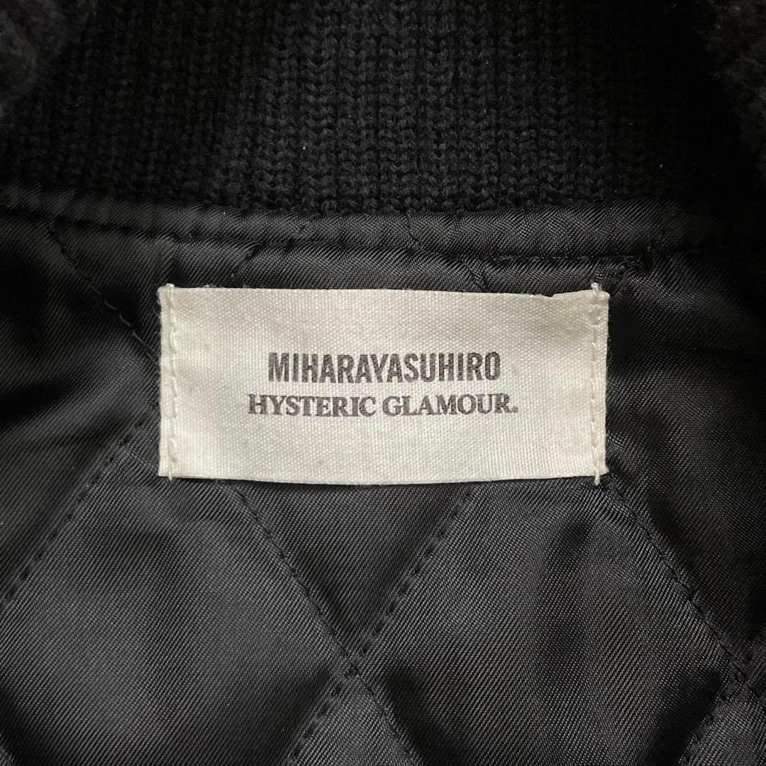 2984M【コラボ】ヒステリックグラマー×ミハラヤスヒロ☆袖レザー スタジャン