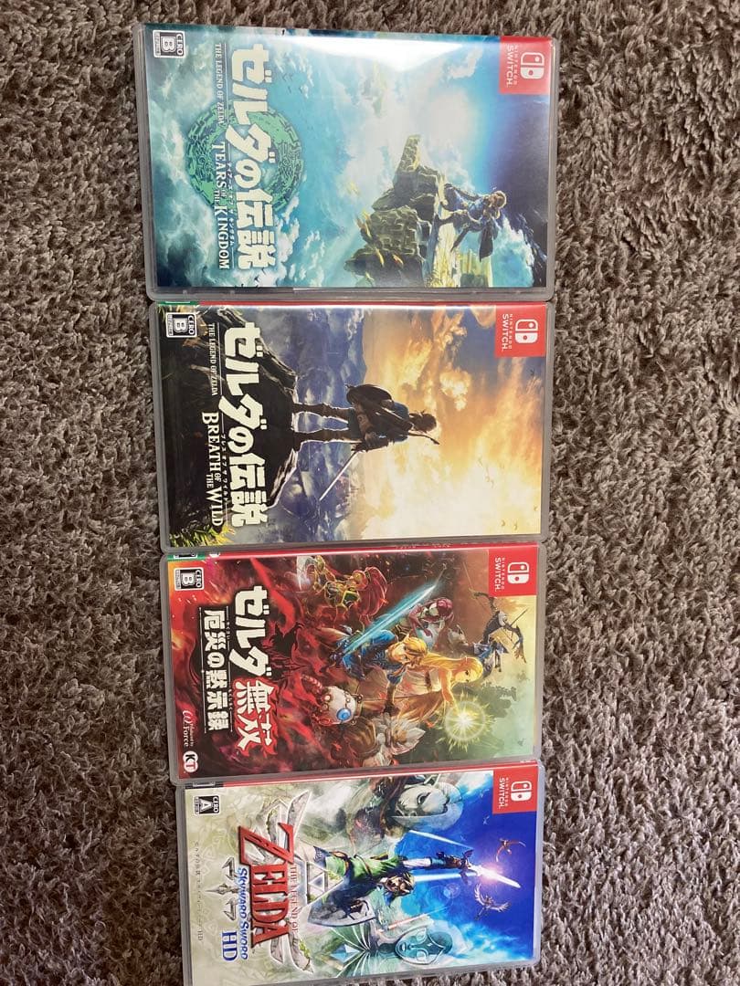 ゼルダの伝説 パッケージ版 4本セット