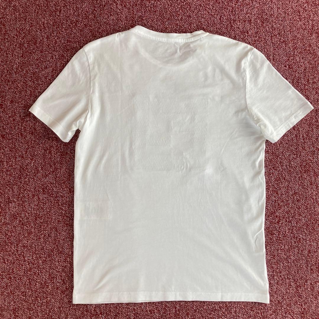 FENDI フェンディ Tシャツ XSビッグFFロゴ ホワイト 白