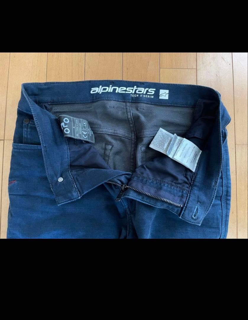 アルパインスターズ ストレッチデニムパンツ　32
