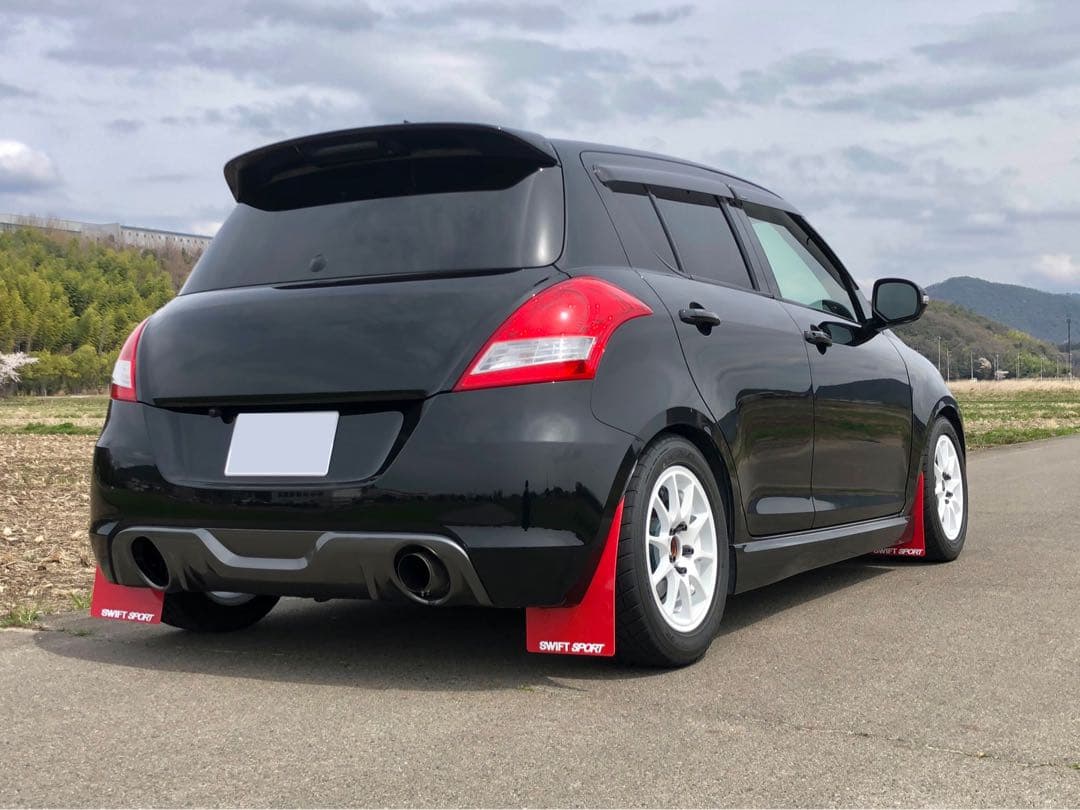 スイフトスポーツ zc32s マッドフラップ 泥除け