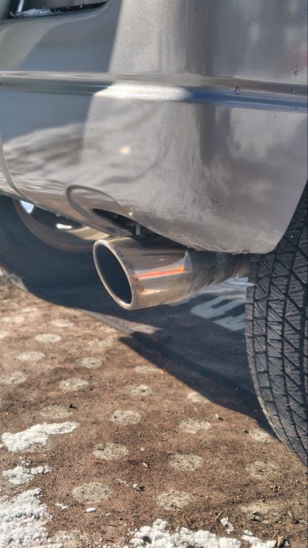 ジムニー ステンレス製マフラー