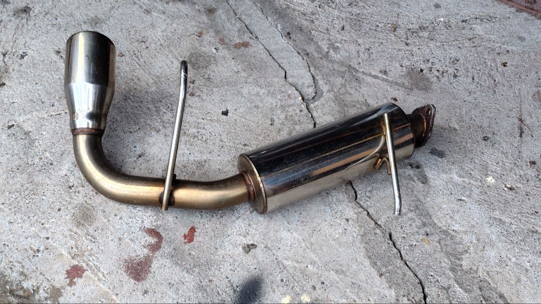 ジムニー ステンレス製マフラー