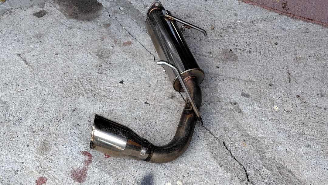 ジムニー ステンレス製マフラー