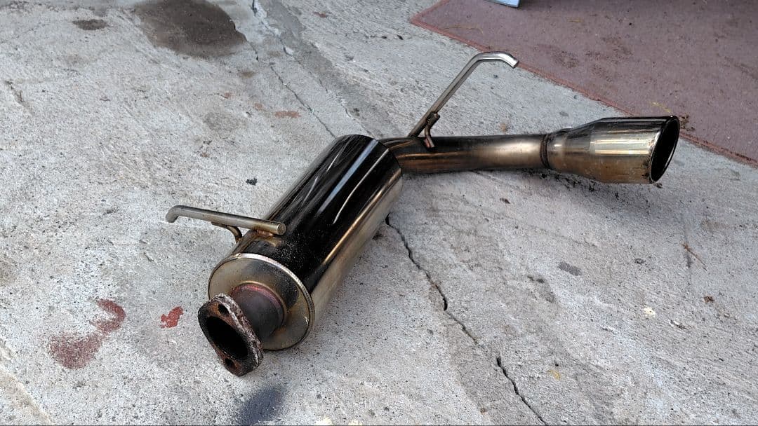 ジムニー ステンレス製マフラー