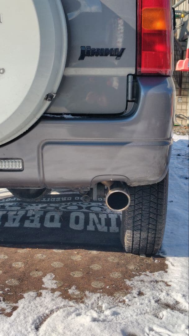 ジムニー ステンレス製マフラー