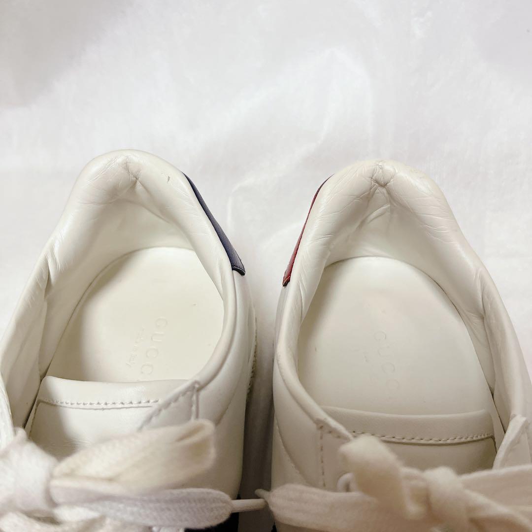 GUCCI グッチ エースクリスタルシェリーライン厚底スニーカー 37ハーフ