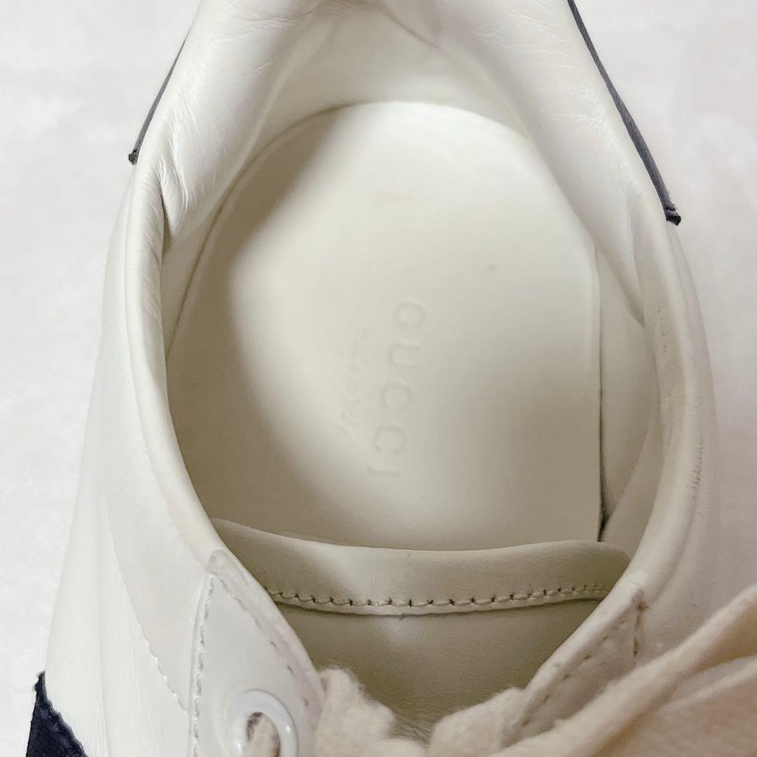 GUCCI グッチ エースクリスタルシェリーライン厚底スニーカー 37ハーフ