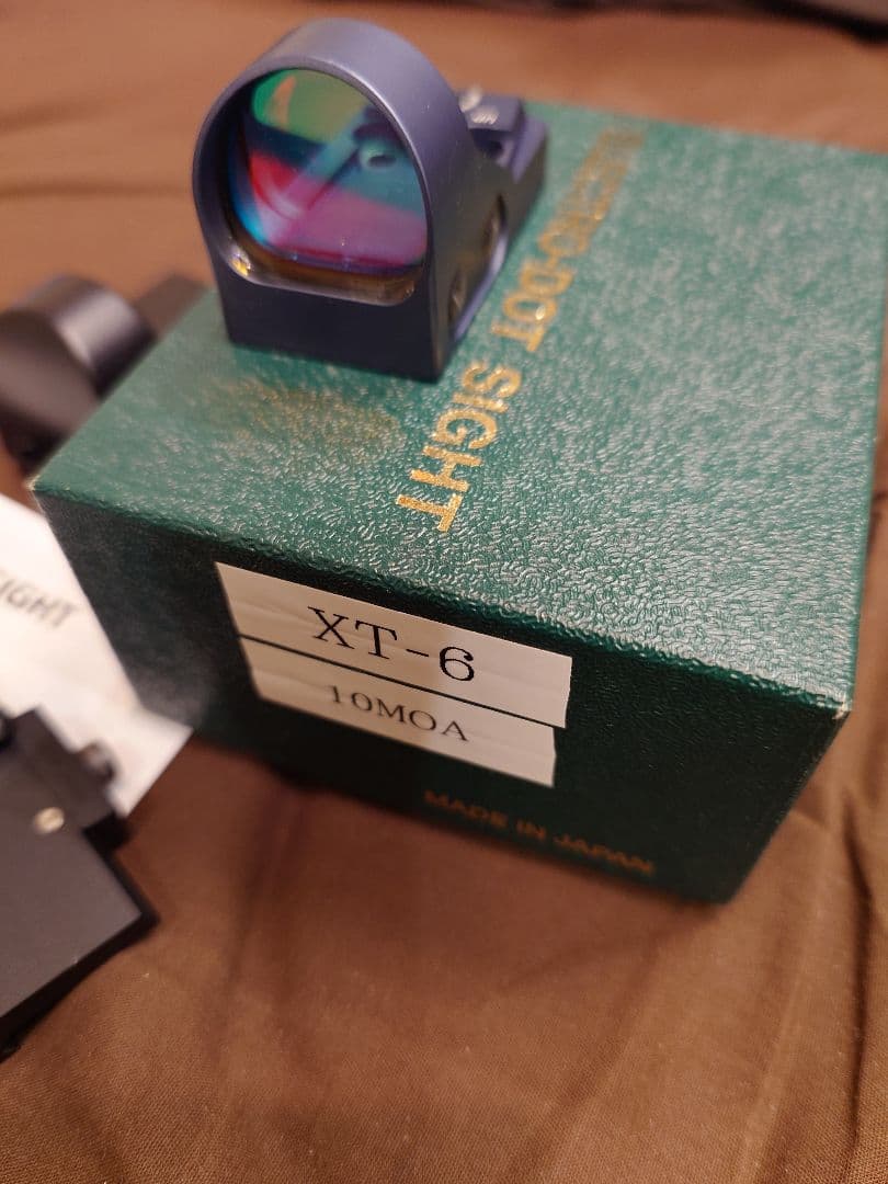 東京スコープ XT-6 ドットサイト ブルー！