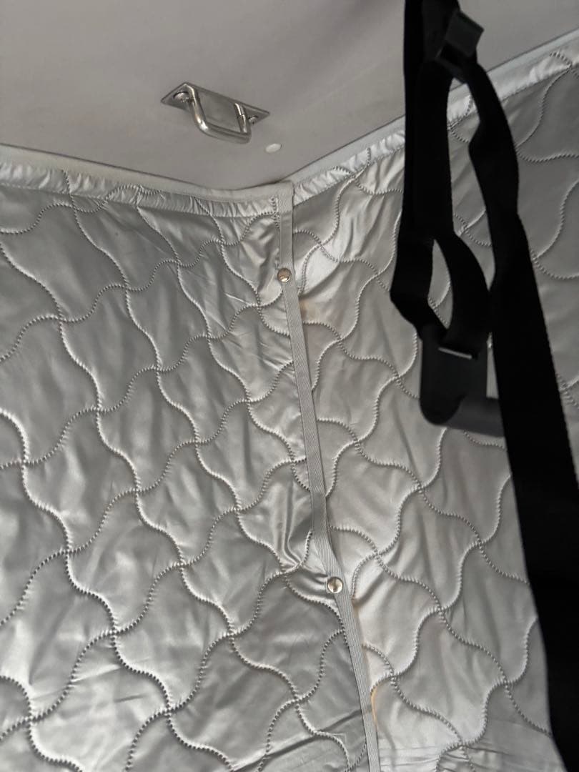 ケイワークス　ポップアップルーフ用防寒シート3枚セット(ハイエースワイド用)