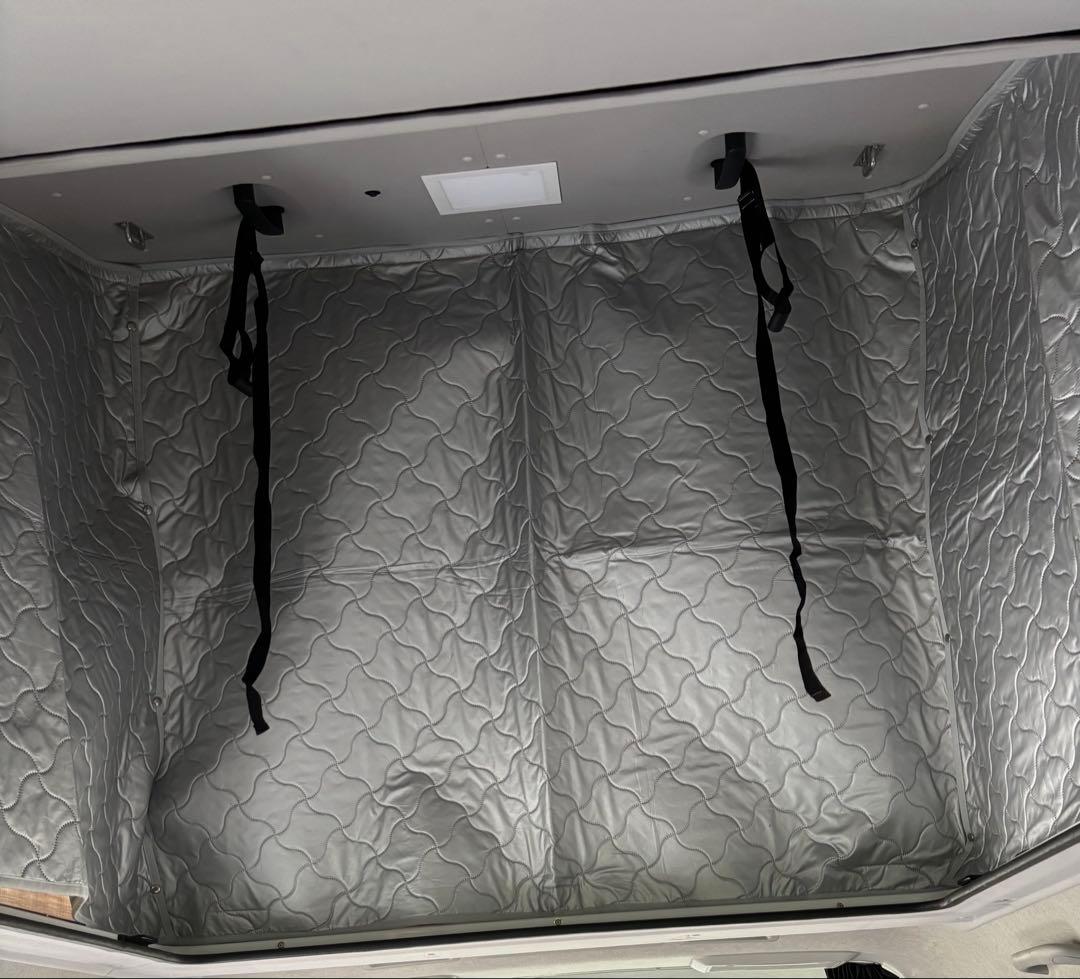 ケイワークス　ポップアップルーフ用防寒シート3枚セット(ハイエースワイド用)