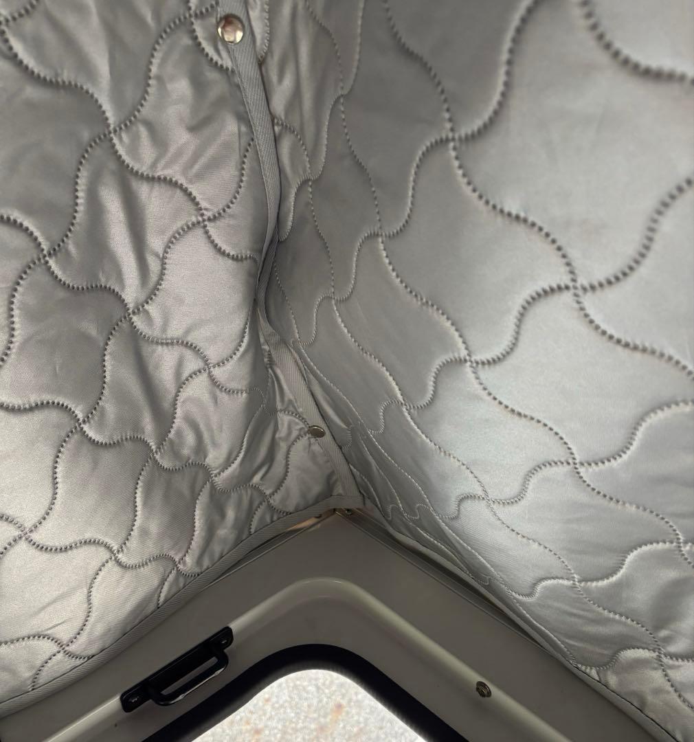 ケイワークス　ポップアップルーフ用防寒シート3枚セット(ハイエースワイド用)