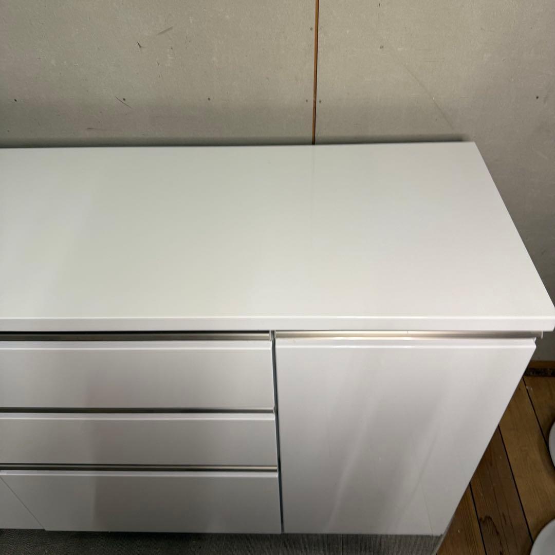 【735】ホワイトキッチンカウンター