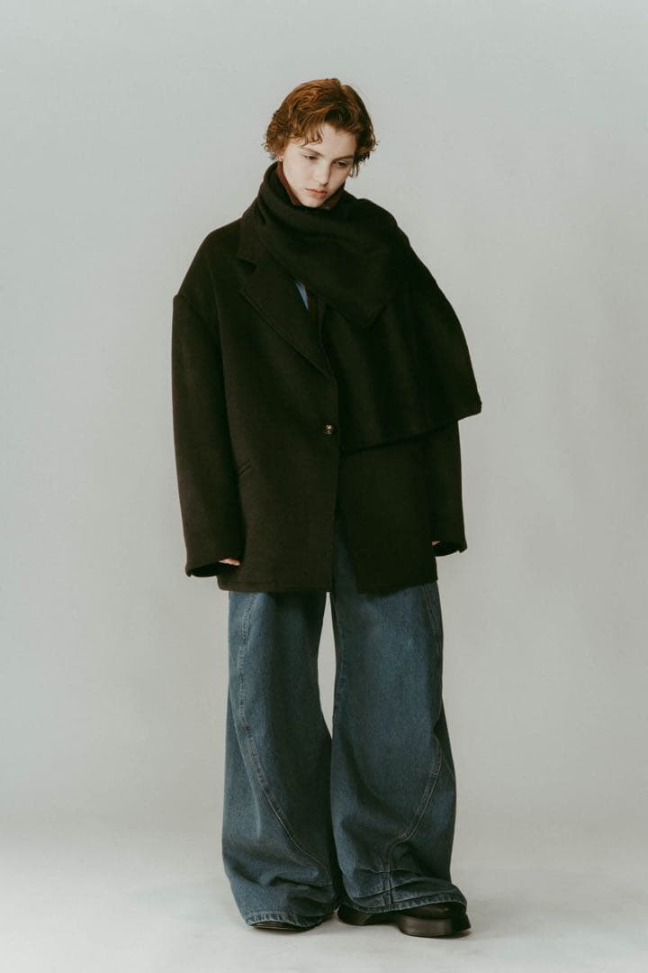 ジャケット・アウター Knuth Marf muffler overlay jacket