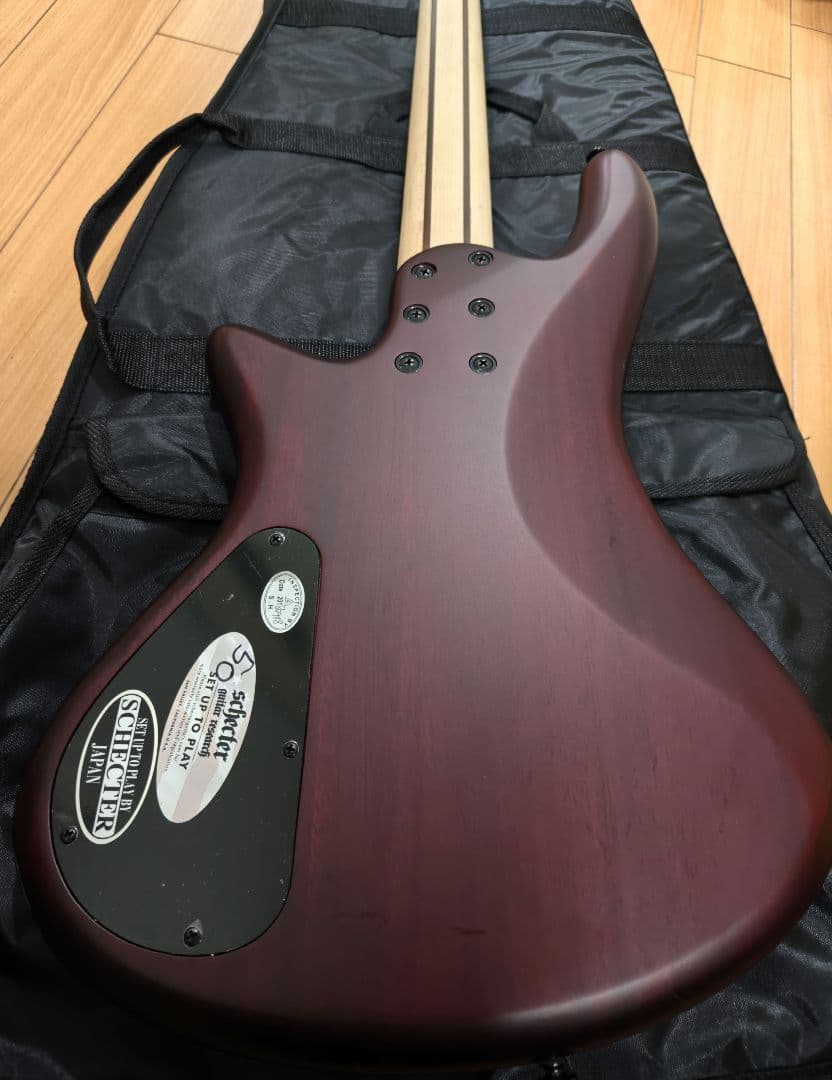 バン SCHECTER STILETTO CUSTOM-5 5弦ベース