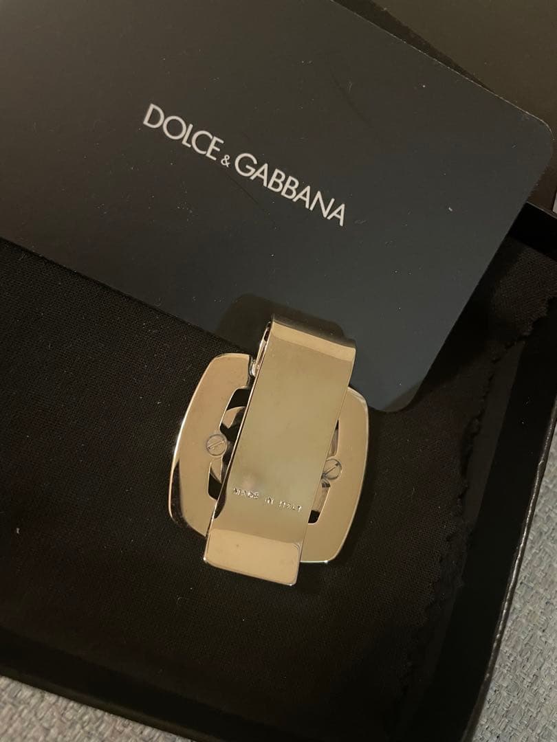 あららら　ドルガバ　マネークリップ未使用