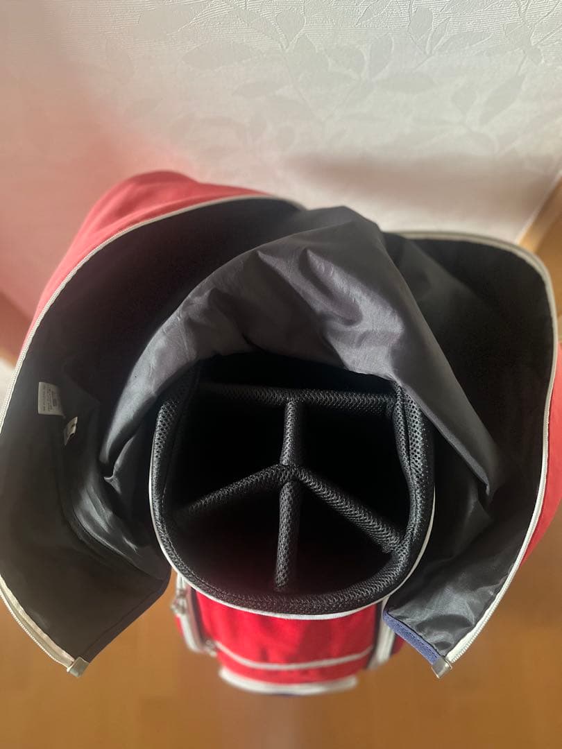 and per se ゴルフキャディバッグ レッド