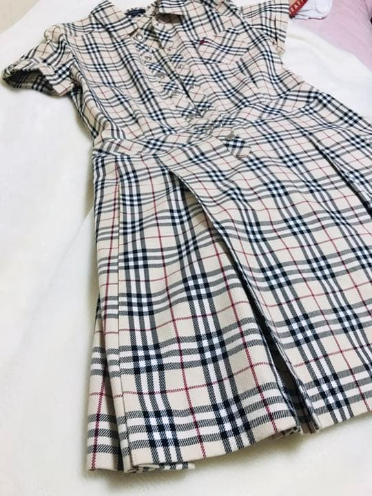 バーバリー　チェックワンピース