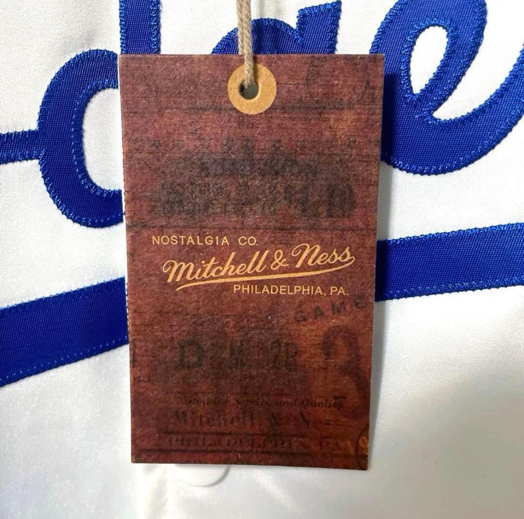 ドジャース スタジャン　ミッチェル＆ネス Dodgers L (XL相当) 白