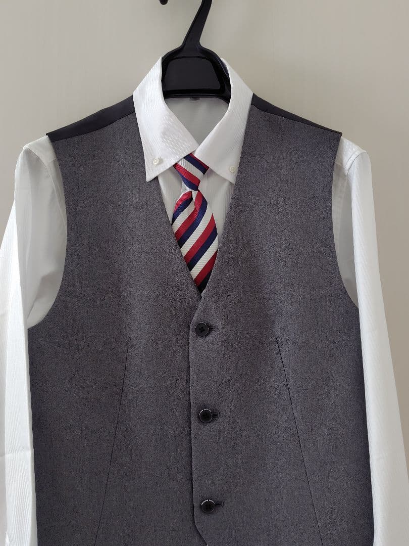 フォーマルスーツ男の子卒業式wonderfactory美品170cmワイシャツ付