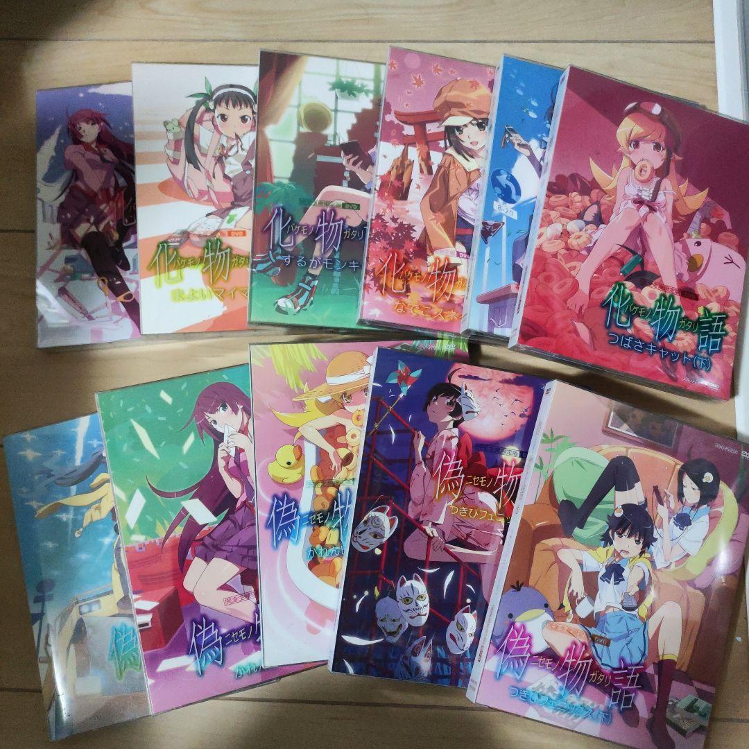 化物語 DVD 全6巻 偽物語 DVD 全5巻セット