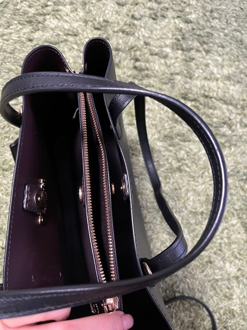 コーチショルダーバッグ黒