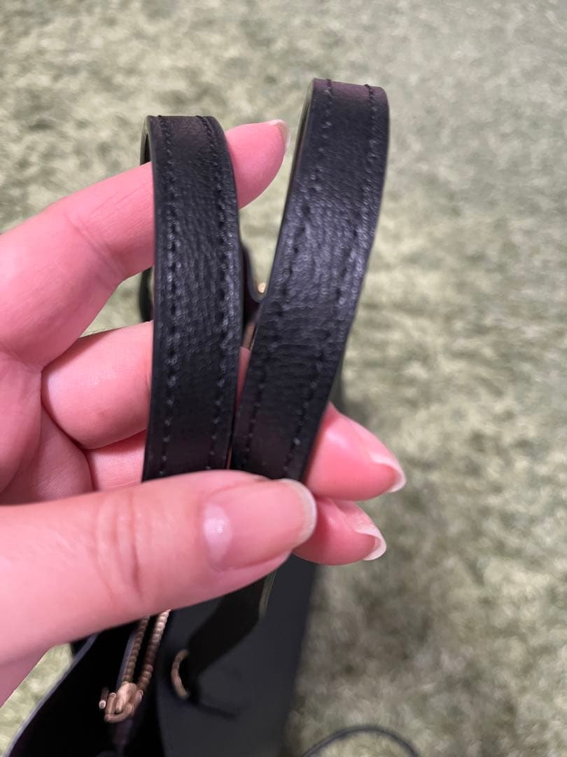 コーチショルダーバッグ黒