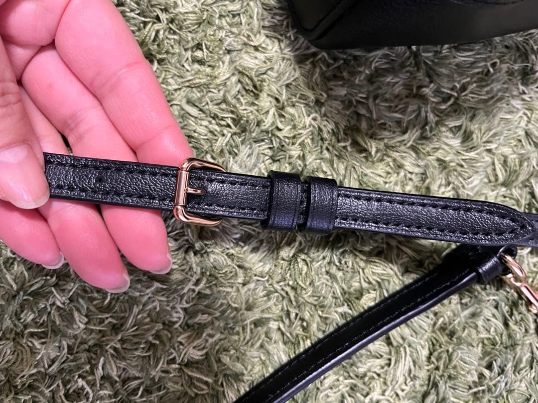 コーチショルダーバッグ黒