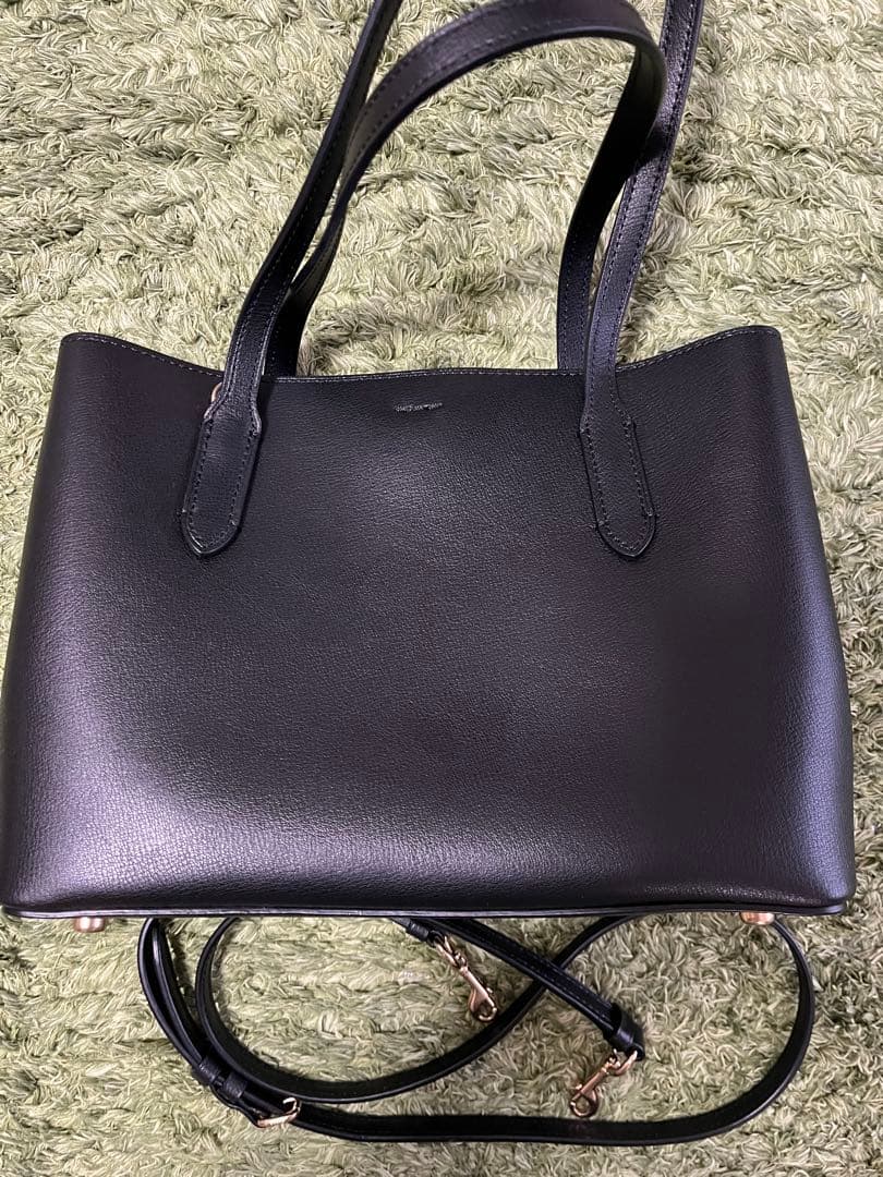 コーチショルダーバッグ黒