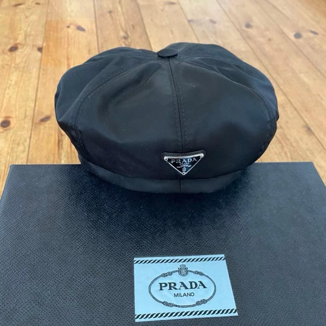 PRADA プラダ Re-Nylon ハット　キャスケット　ベレー帽　帽子