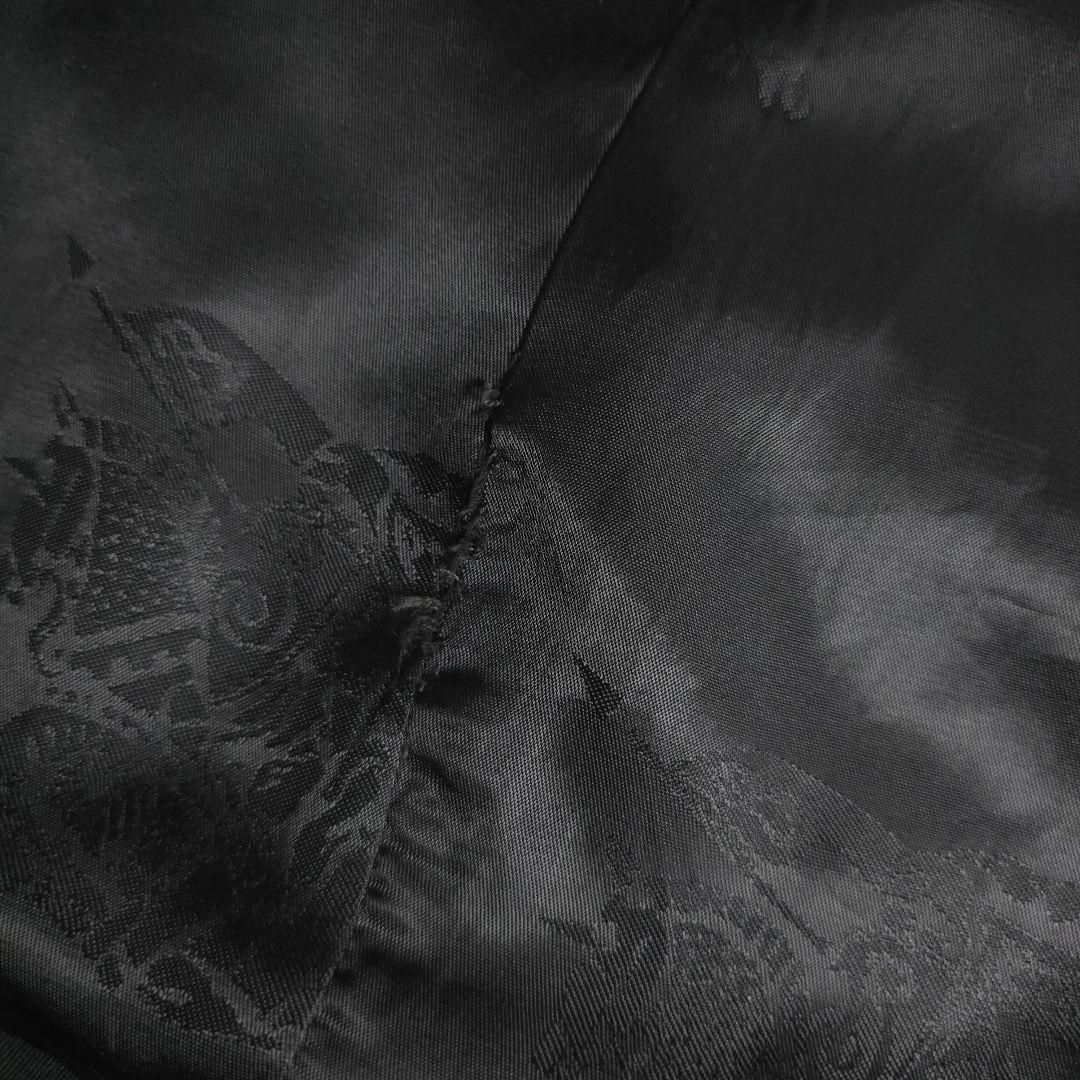 バーバリー　BURBERRY　トレンチコート　ブラック　Aライン