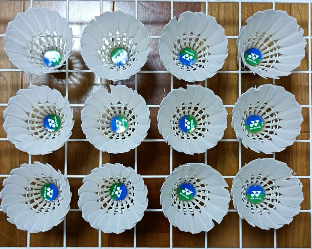 ほ*る様 YONEX ヨネックス ニューオフィシャル 中古 10ダース シャトル