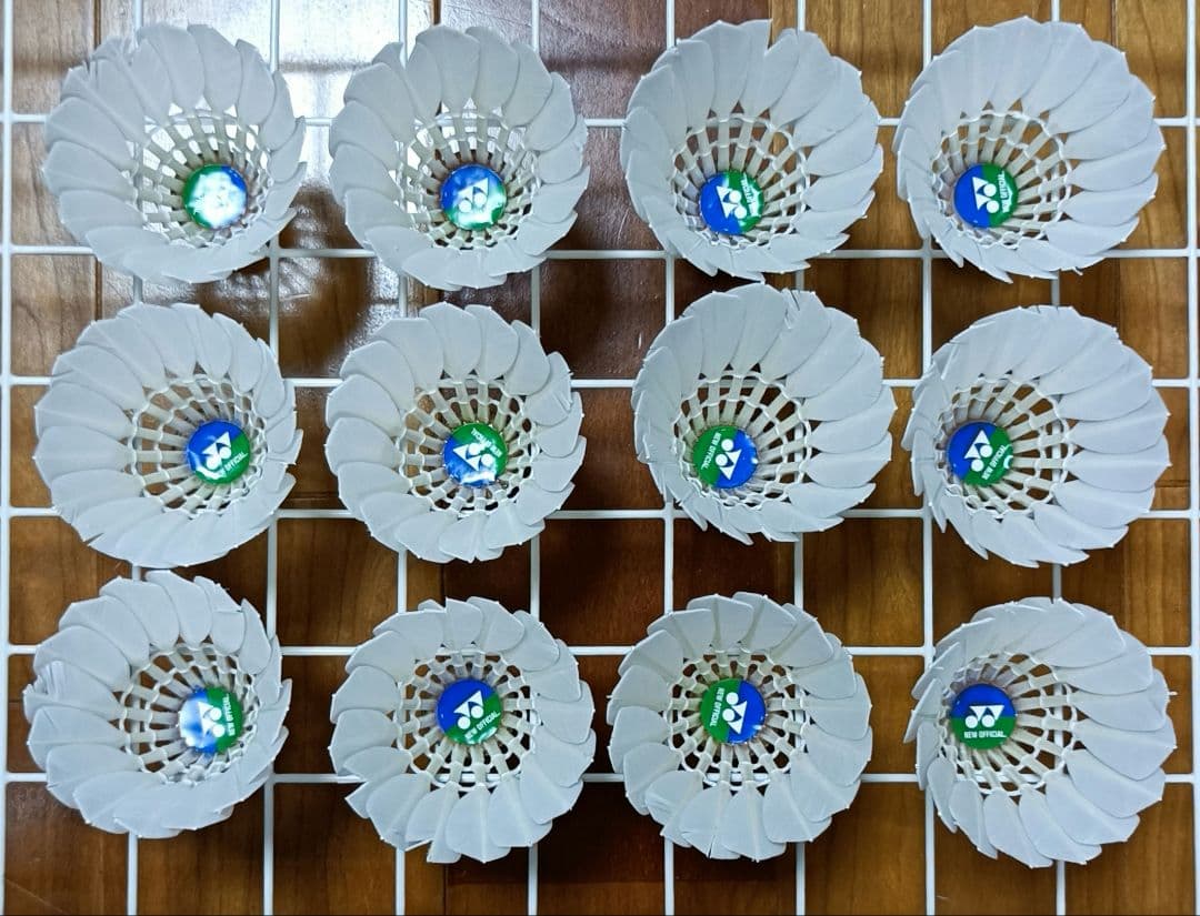 ほ*る様 YONEX ヨネックス ニューオフィシャル 中古 10ダース シャトル