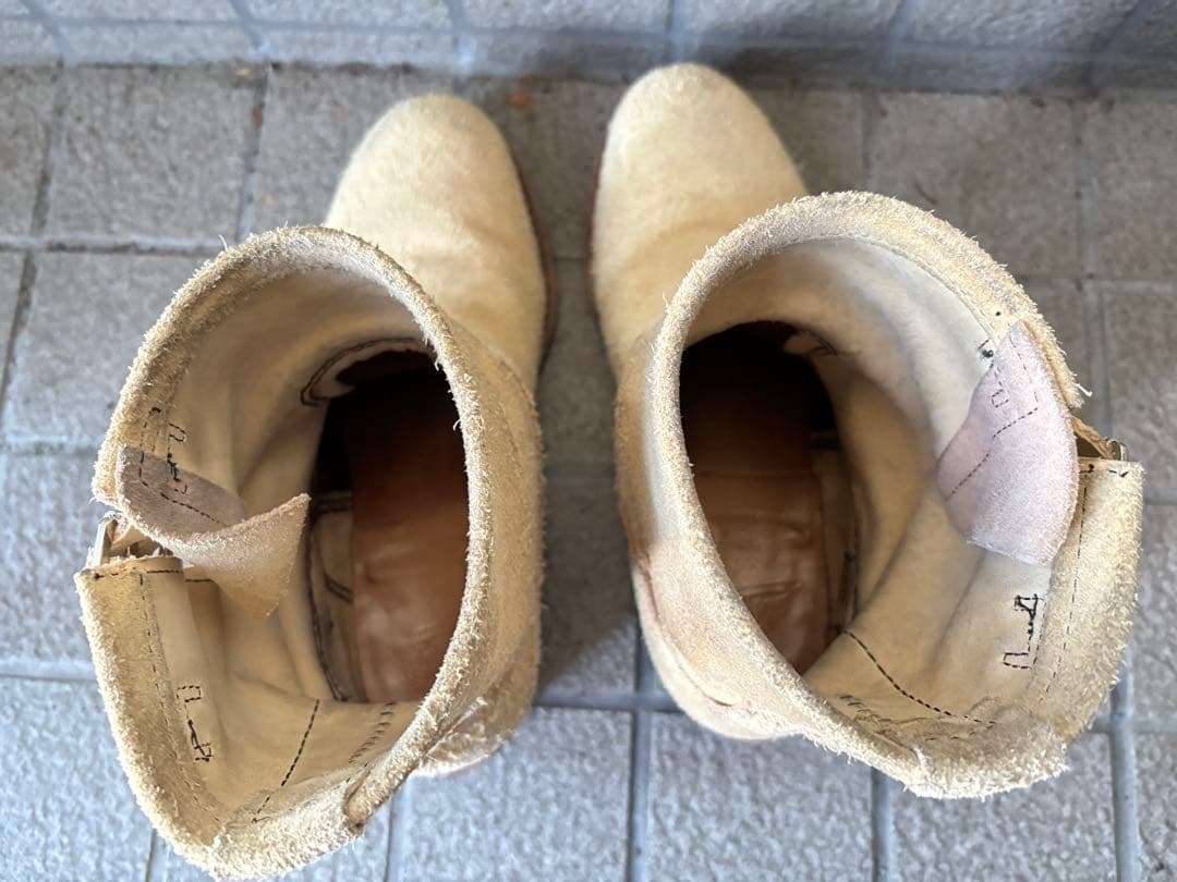 【8D】廃盤レッドウィング 2965 ショート スエードエンジニアブーツ