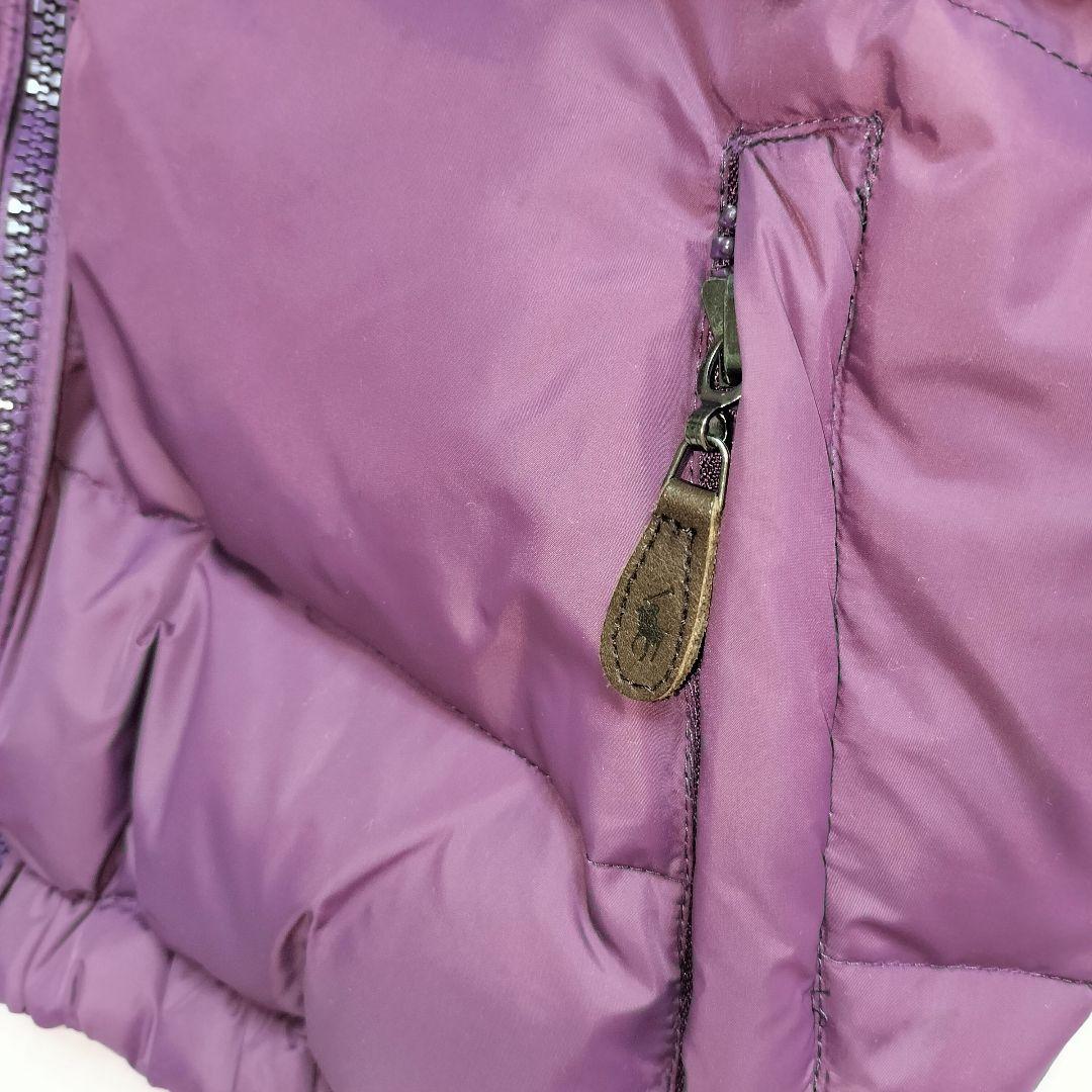 ヴィンテージ ビッグポニー ダウンベスト★ポロ ラルフローレン 背番号 刺繍