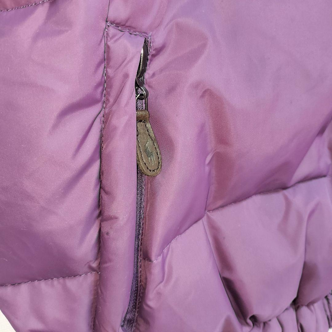 ヴィンテージ ビッグポニー ダウンベスト★ポロ ラルフローレン 背番号 刺繍