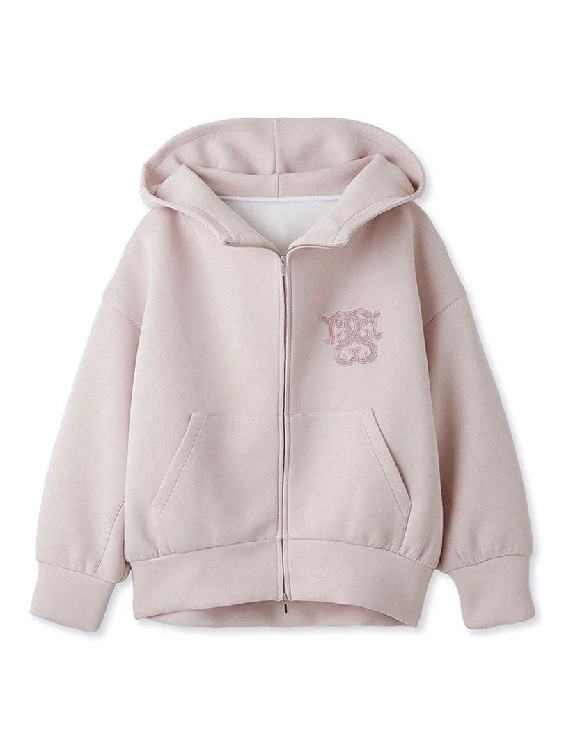 snidel ボリュームパーカー ホワイト