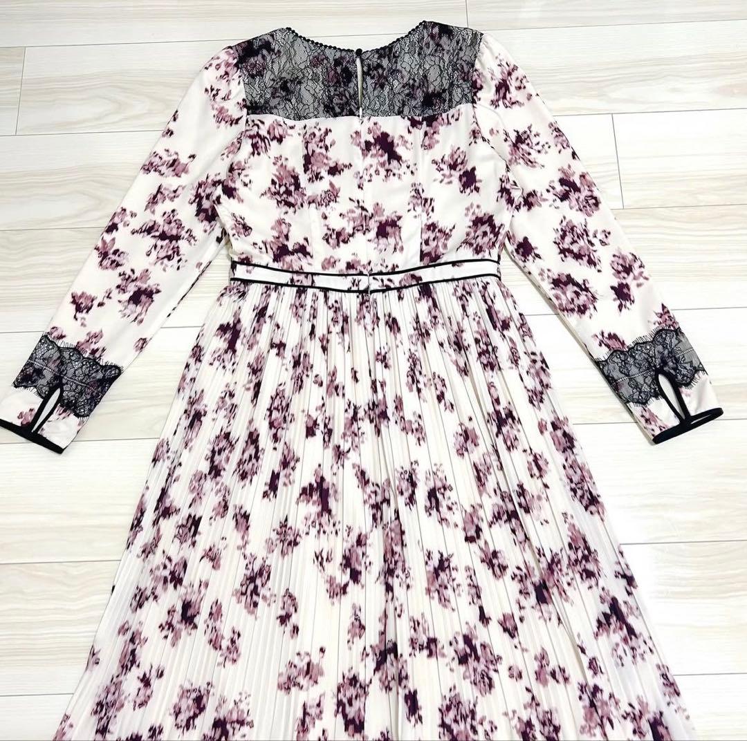 ワンピース Grasse Floral Pleated Dress M
